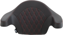 DRAG SPECIALTIES SEATS King-Pak Pad - Double Diamond - Red Thread 0822-0439