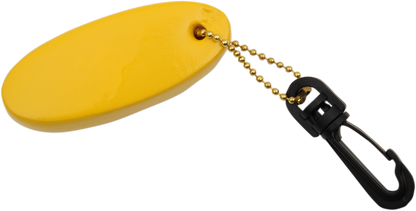 ATLANTIS Key Float with Snap Hook - Yellow A1953