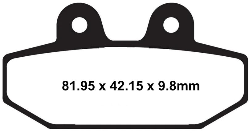 Brake Pad Z+ Rear `18 24 Sotfail