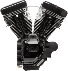 S&S CYCLE T111 Long Block Engine - Black - Touring 310-0834A