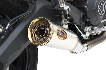 ZARD ZUMA Slip-on Exhaust for Ducati Scrambler (15-20)