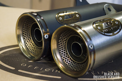 ZARD ZUMA Slip-on Exhaust for Ducati Scrambler (15-20)