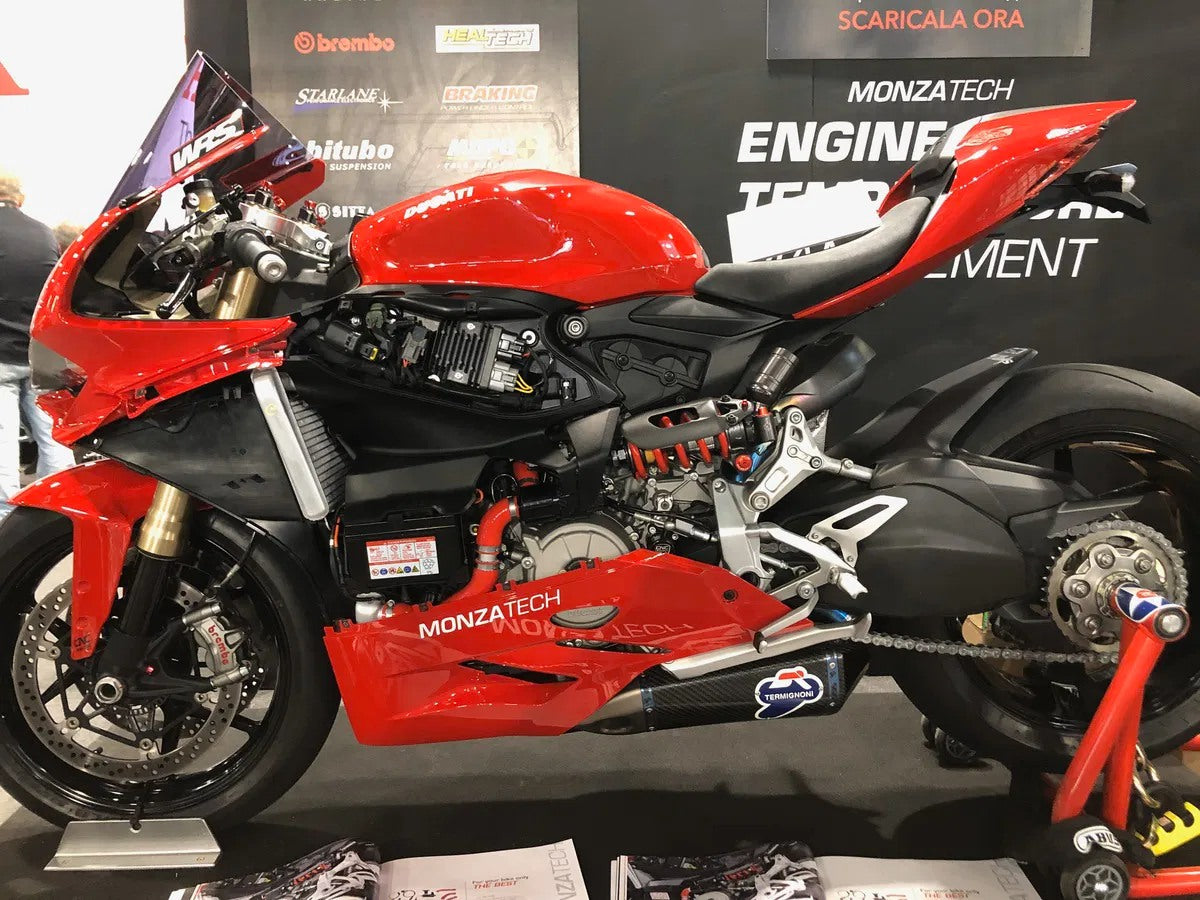 MonzaTech IEC Electronic Engine Temperature Cooling Kit for Ducati Panigale 1199/1299