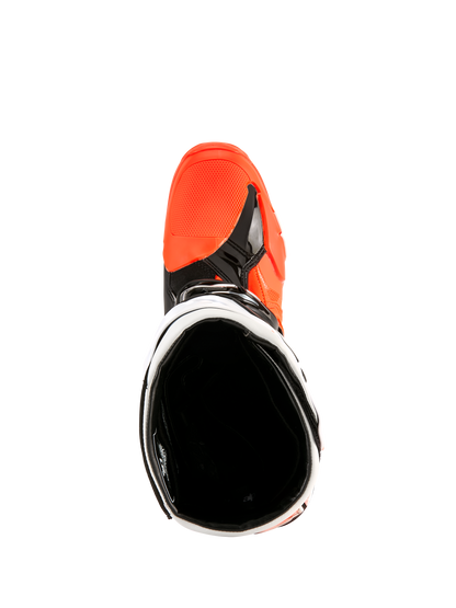 Tech 10 Enduro Boots Orange Fluo/Black/White 8