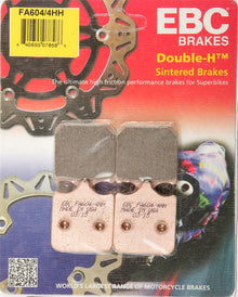Brake Pads Fa604/4hh Double H Sintered