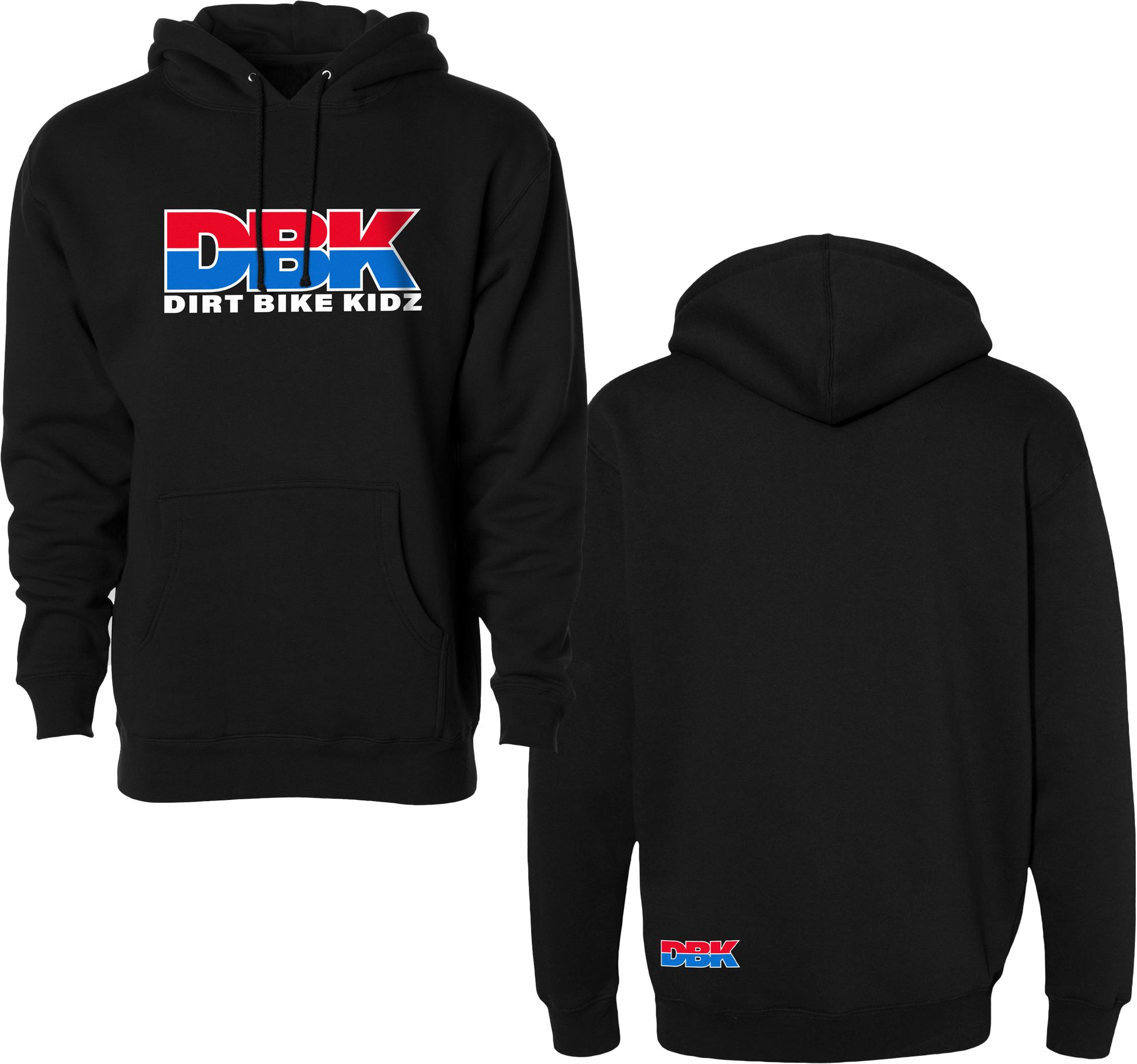 Ride Dbk Youth Hoodie Black Yx