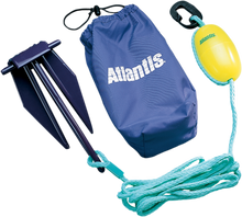 ATLANTIS Anchor with Bag/Rope/Float - PWC - Blue/Yellow - 2-1/2 lb A2382