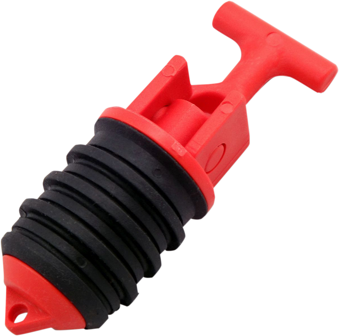 ATLANTIS Drain Plug - Bilge - Floating - Black/Red - '84-'94 Sea Doo/Polaris A2385