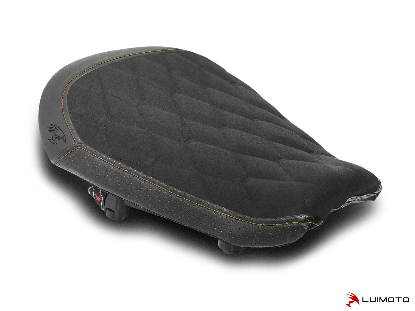 LUIMOTO (Hex-Diamond) Rider Seat Cover for the HARLEY DAVIDSON Sportster S 1250 (2021+)