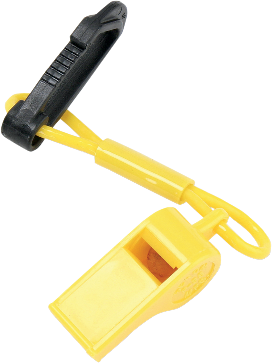 ATLANTIS Whistle with Clip - Yellow A2712C