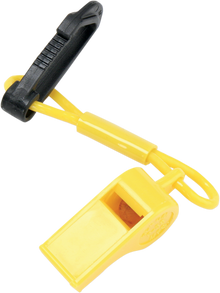ATLANTIS Whistle with Clip - Yellow A2712C