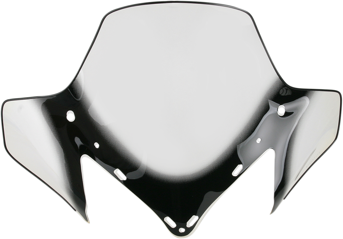 SNO STUFF Windshield - 15-1/2" - Smoke/Black - Yamaha 450-651-10