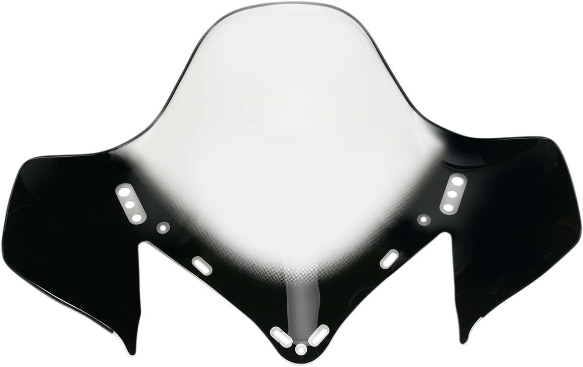 SNO STUFF Windshield - 17-1/2" - Smoke/Black - Yamaha 450-652-10