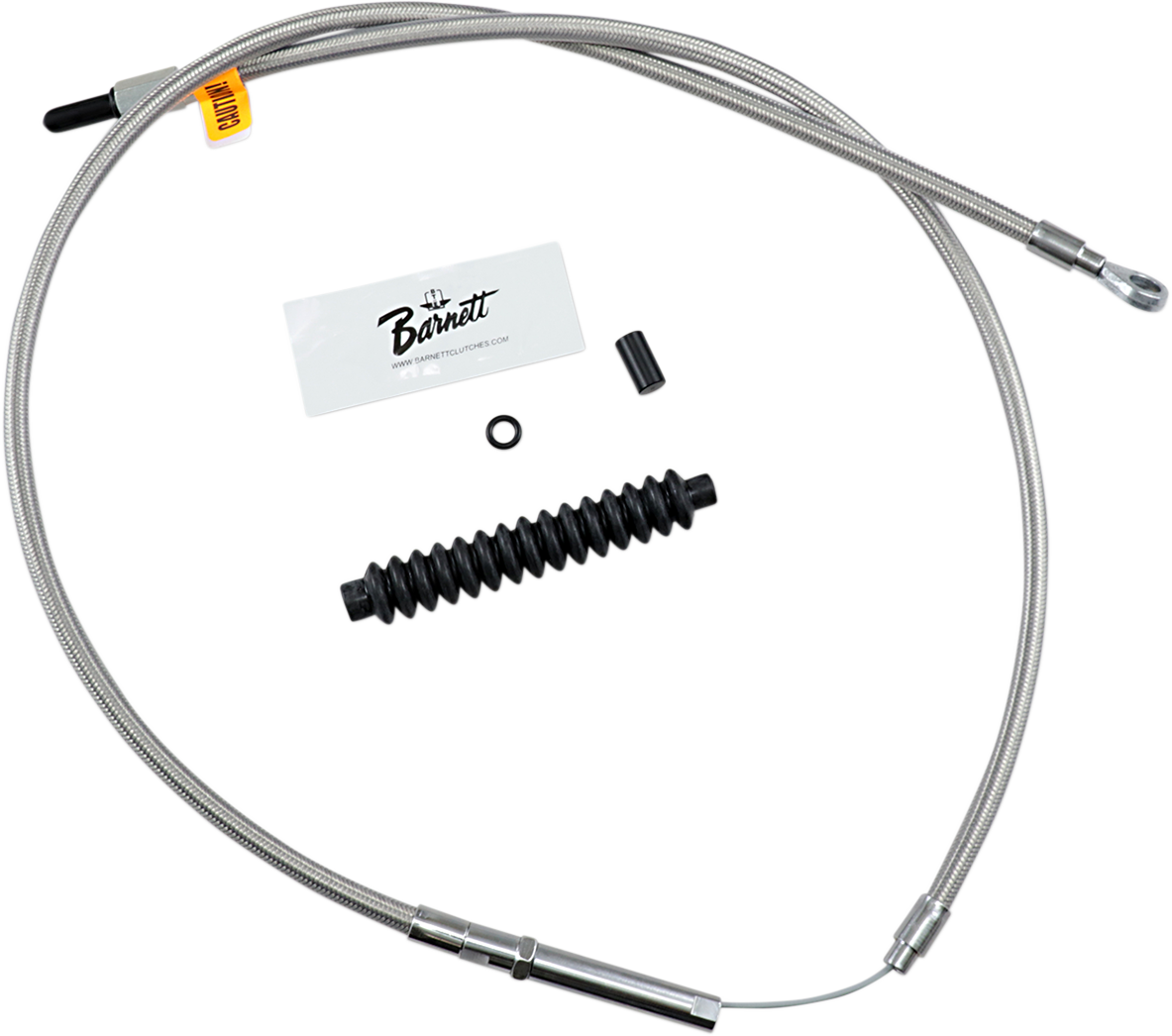 BARNETT High-Efficiency Stainless Steel Clutch Cable for Harley-Davidson - Standard - '86-'11 Sportster 102-30-10020HE