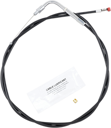BARNETT Black Vinyl Idle Cable - +6" Size - 50" Length 101-30-40007-06