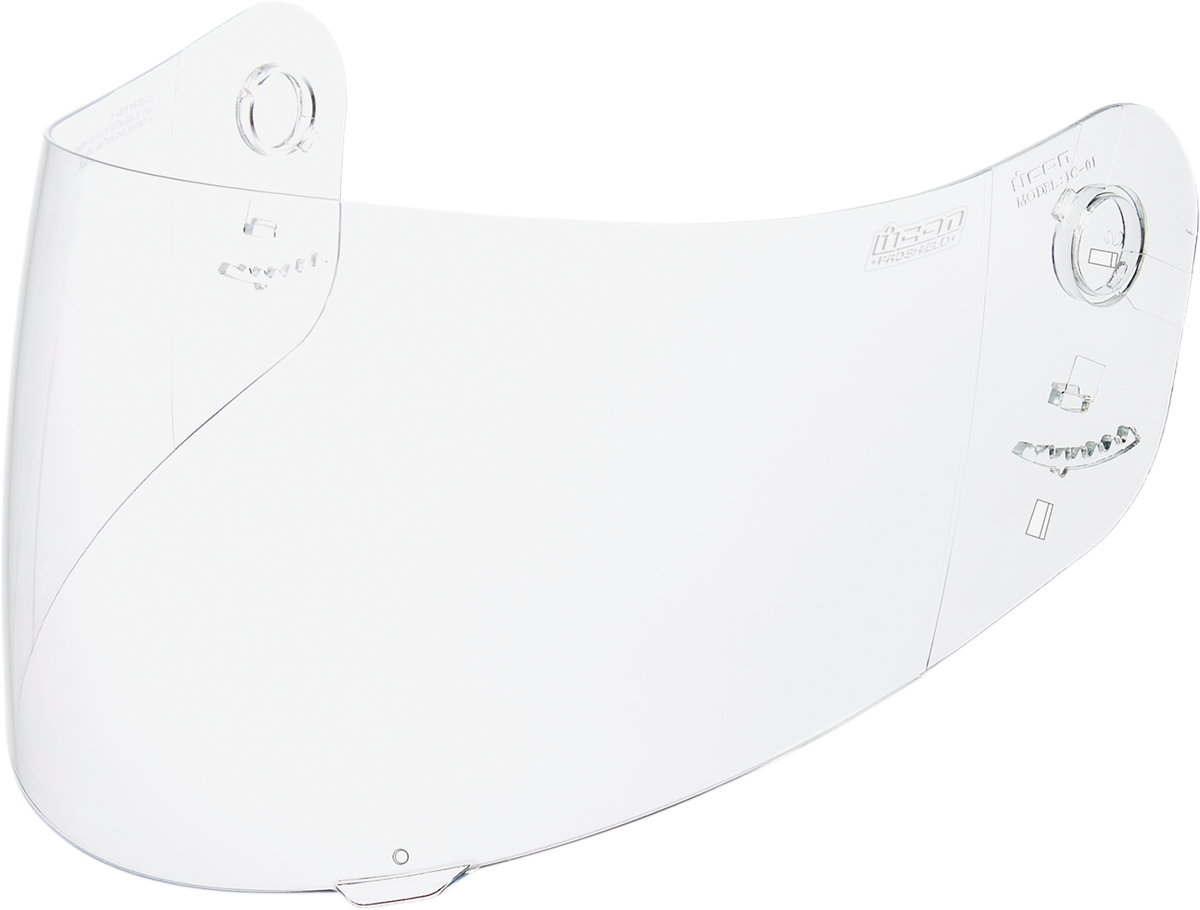 ICON Proshield™ Shield - Airframe/Alliance/Alliance GT™ - Clear 0130-0215