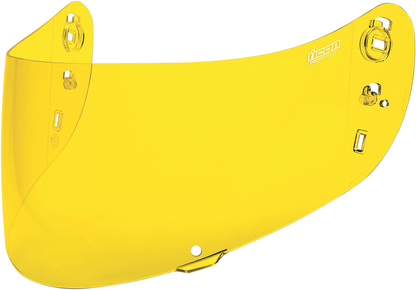 ICON Optics™ Shield - Airframe Pro/Airmada/Airform™ - Yellow 0130-0500