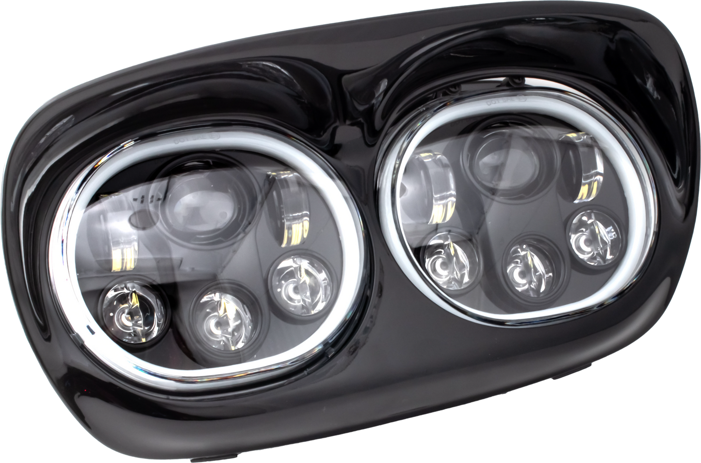 Led Headlight Blk/Blk Halo Fltr `98 13