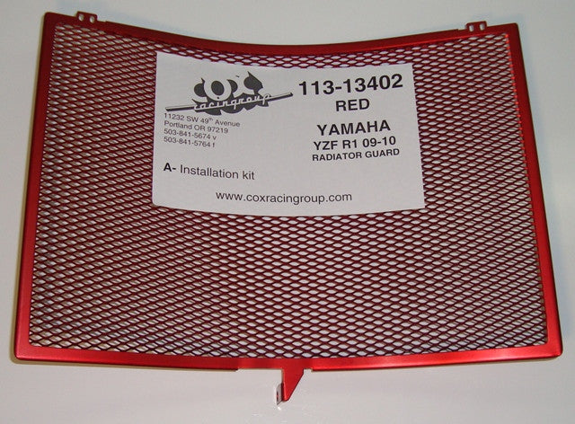 Cox Racing Radiator Guards for the Yamaha YZF-R1 (09-14)