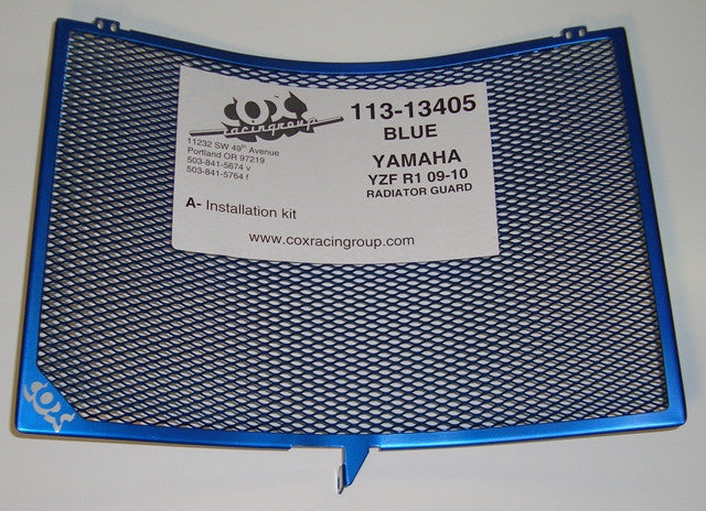 Cox Racing Radiator Guards for the Yamaha YZF-R1 (09-14)