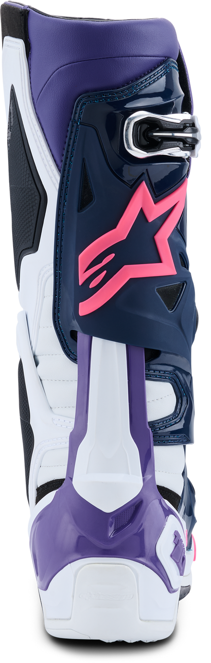 Tech 10 Wht/Violet/Nvy Bl/Pnk Fl 9