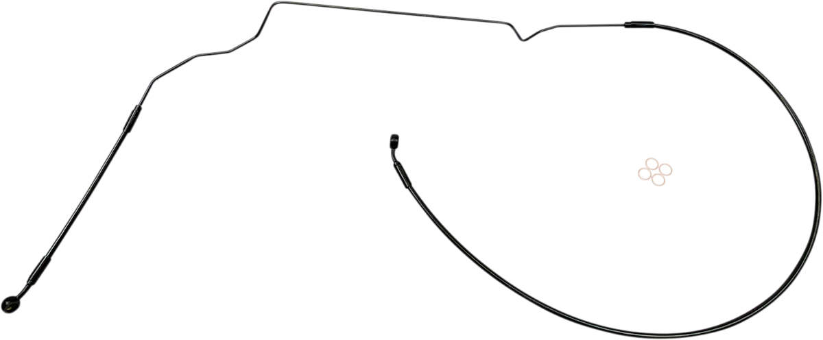 MAGNUM SHIELDING Brake Line - Upper - Black - Indian SBB1419-39