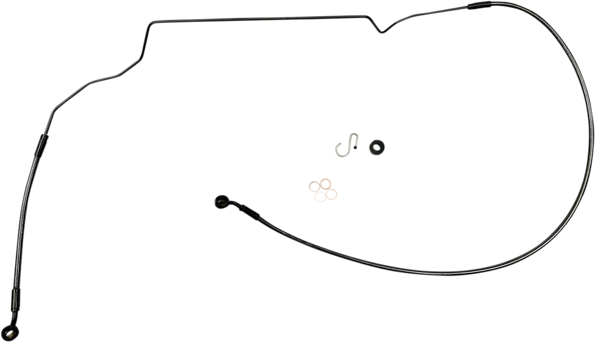 MAGNUM SHIELDING Brake Line - Lower - Black Pearl AS47030