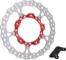 ARLEN NESS Rotor 14" - Front Left - Red 300-003