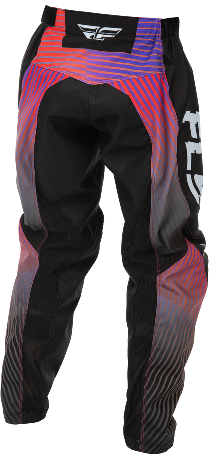 Youth F 16 Pants Black/Red/Purple Sz 24