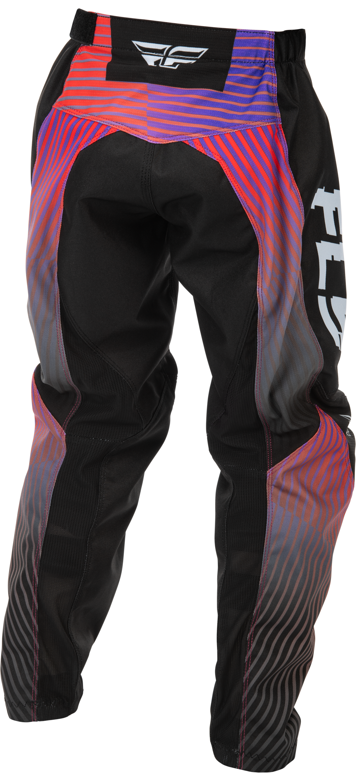 Youth F 16 Pants Black/Red/Purple Sz 18