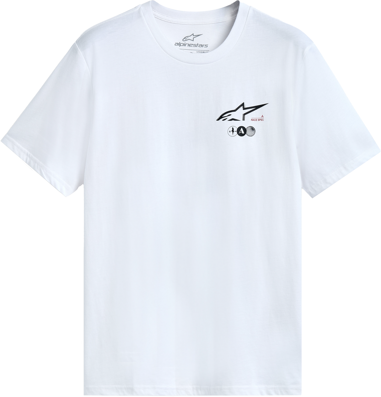 Asym Ss Csf Tee White 2x