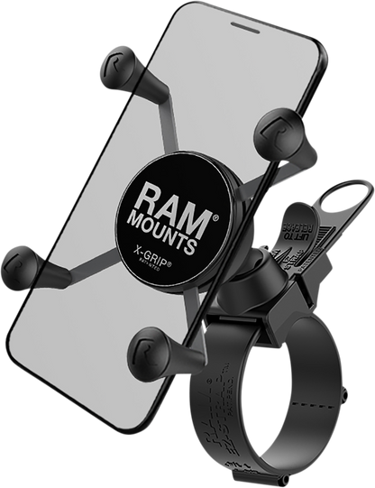 RAM MOUNTS X-Grip® Phone Mount - with Rail Mount RAP-SB-187-UN7