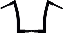 FAT BAGGERS INC. 1-1/4" EZ Install Flat Top Handlebar - 14" - Black 706014-B