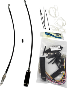 FAT BAGGERS INC. Installation Kit - Cable Clutch - 16" - Black 109116-B