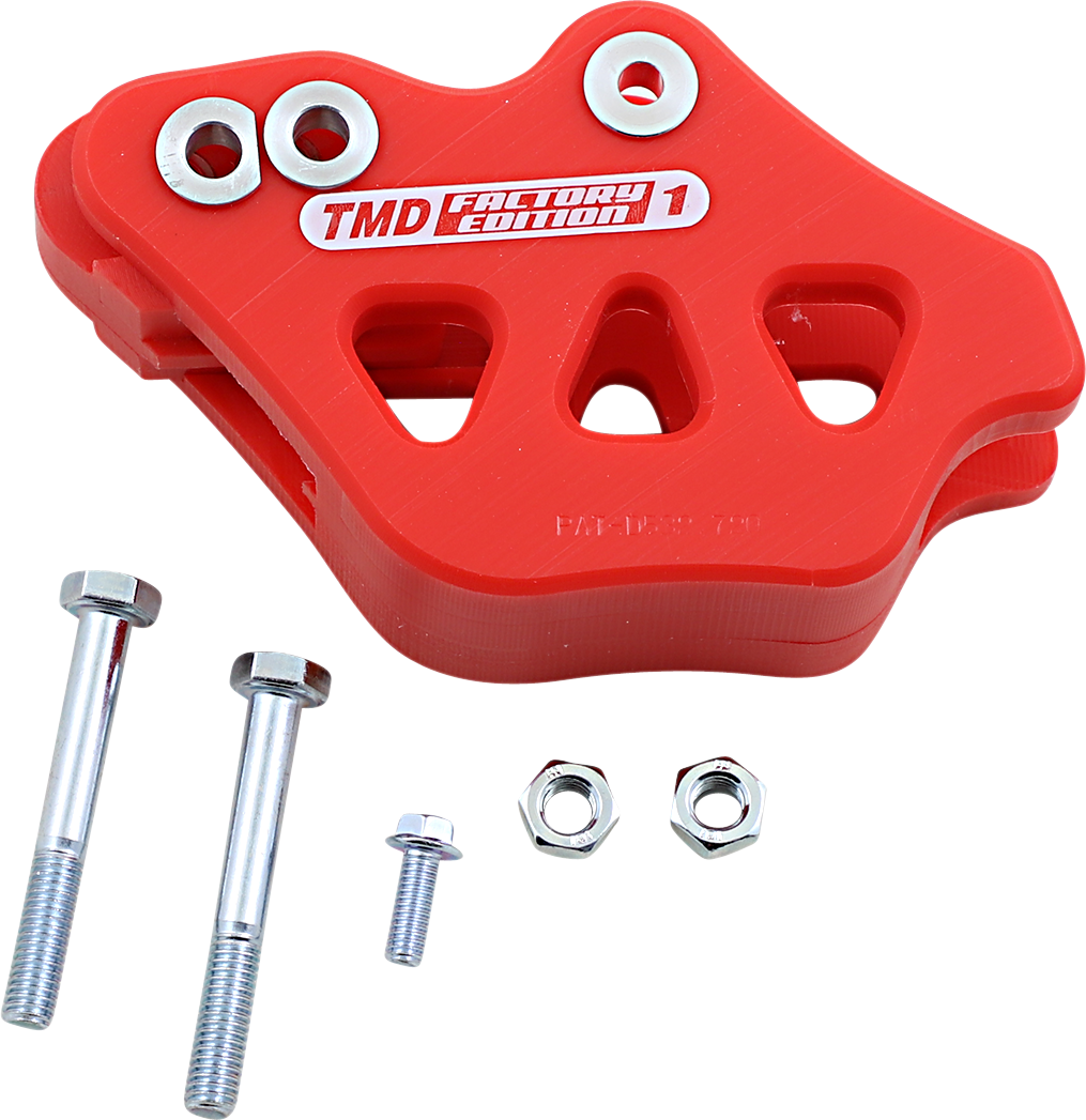 T.M. DESIGNWORKS Chain Guide - Red - Husqvarna/SWM RCG-HUQ-RD