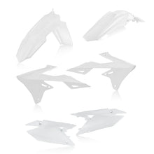 Acerbis 18+ Suzuki RMZ250/ RMZ450 Plastic Kit - White