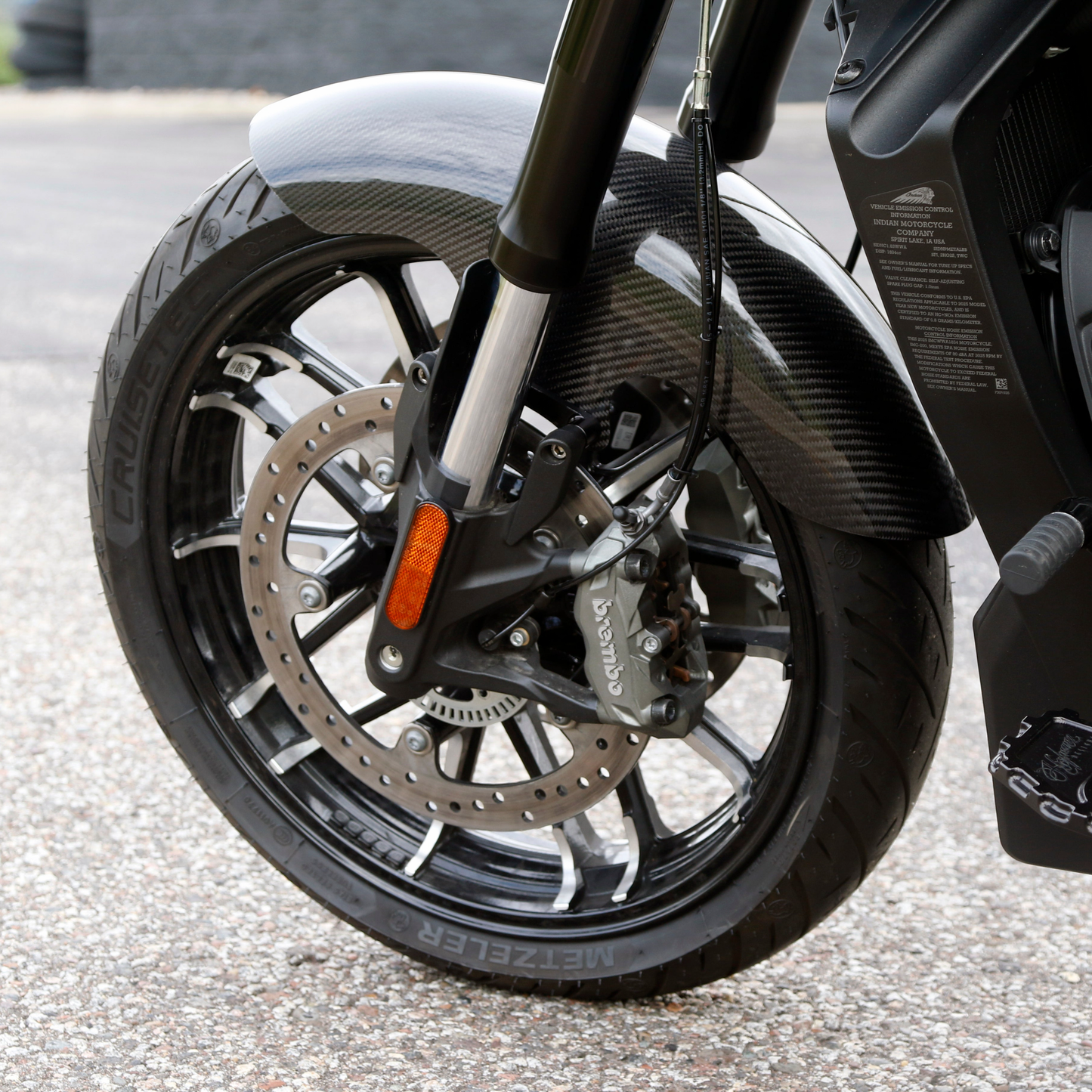 Carbon Fiber Short Ff 19" Challenger/Powerplus Chieftian