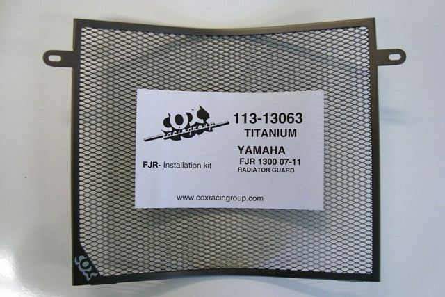 Cox Racing Radiator Guards for the Yamaha FJR 1300 (06-13)