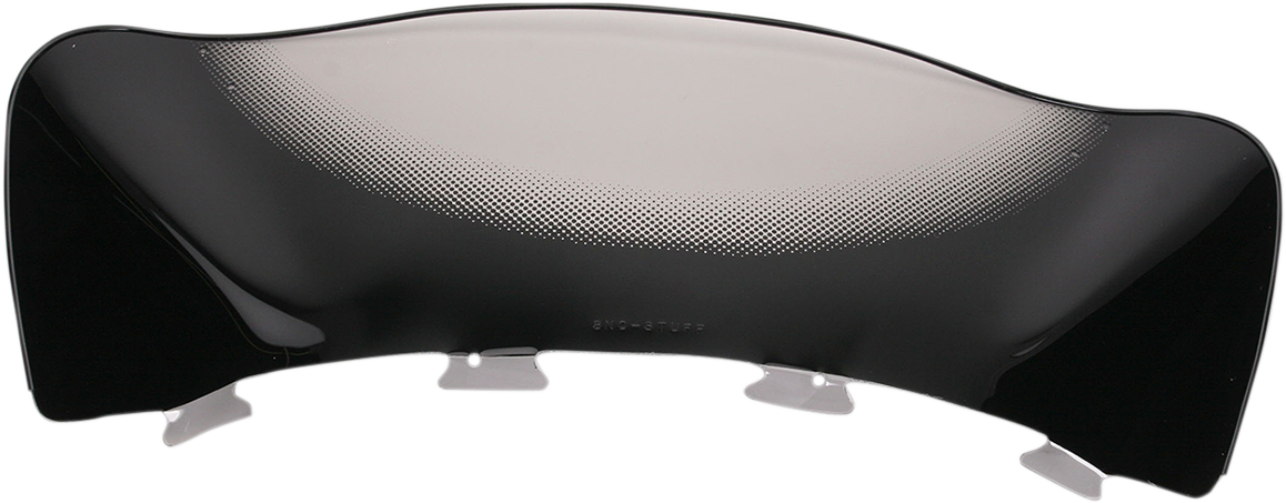SNO STUFF Windshield - 12-1/2" - Silk Screen - Smoke 450-157-03
