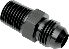 GOODRIDGE Oil Line Fitting - Black -Straight - 1/8" NPT AN816-06-02DBK