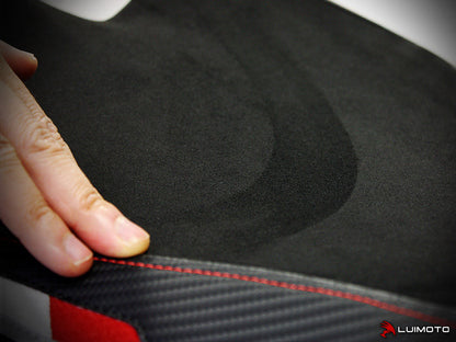 LUIMOTO (Team Italia Suede) Passenger Seat Cover for the MV AGUSTA BRUTALE 990R 1090RR (2009+)