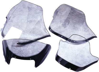 SNO STUFF Windshield - 12-1/2" - Smoke - Black Graphic 450-167-03