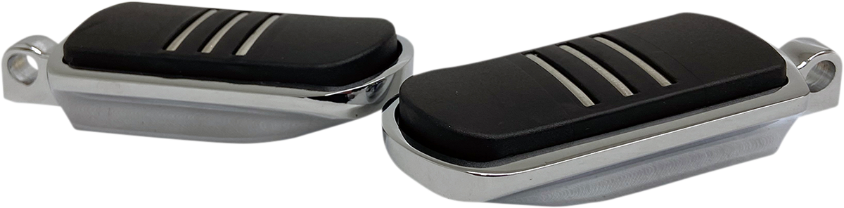 RIVCO PRODUCTS Custom Foot Pegs - Chrome MV137