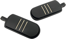 RIVCO PRODUCTS Custom Foot Pegs - Matte Black MV137MB