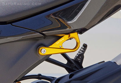 Sato Racing Billet Racing / Tie Down Hook for the Kawasaki ZX-6R (09-12)