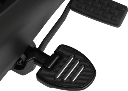 Commander Driver Floorboard Mini Black Can