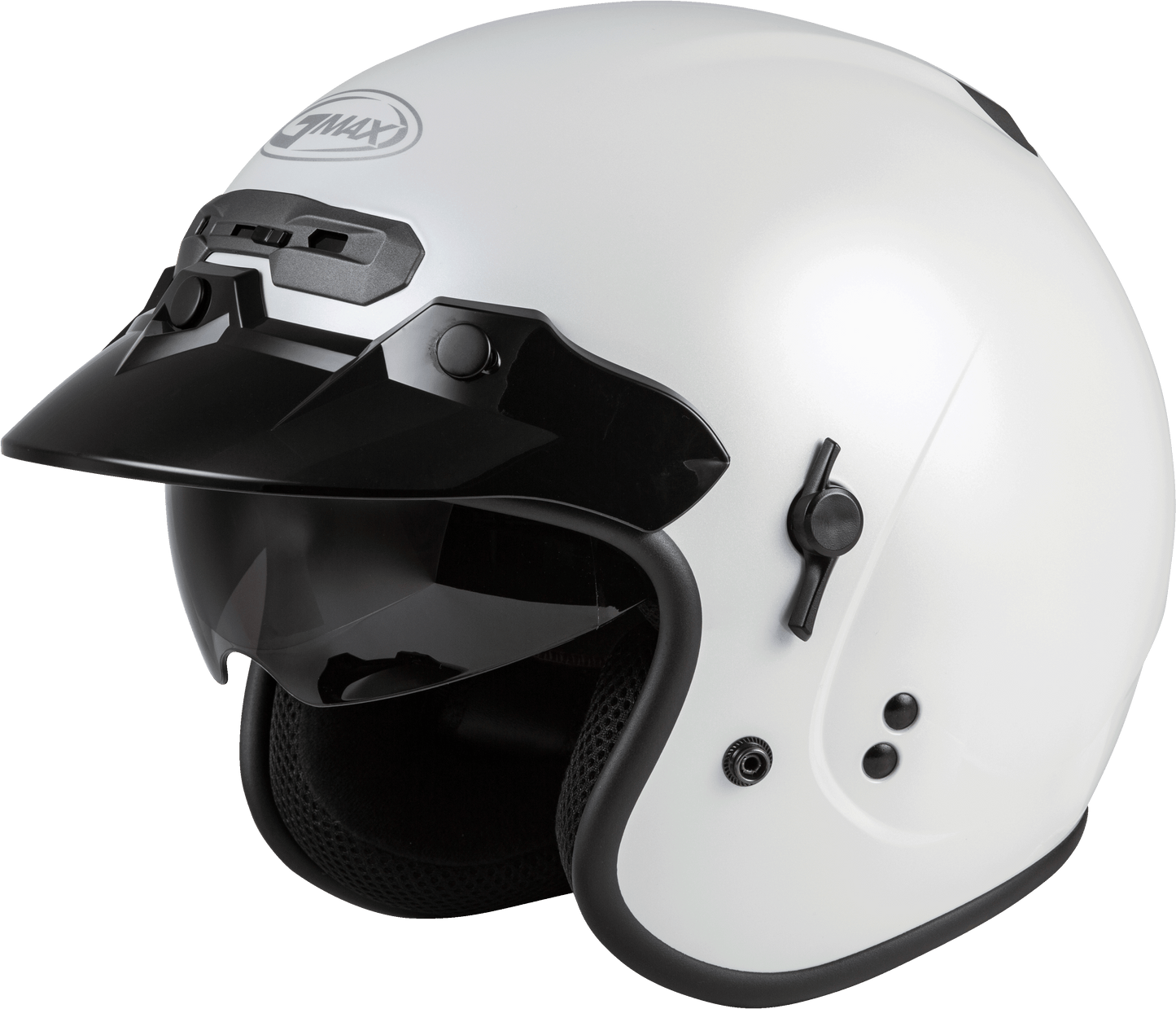 Gm 32 Open Face Helmet Pearl White Md