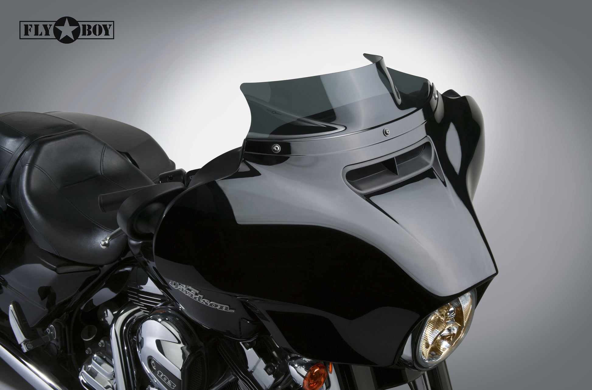 Custom Windscreen Flyboy Dark Tint
