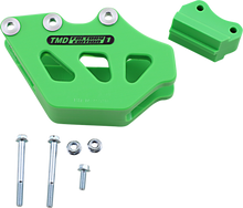 T.M. DESIGNWORKS Chain Guide - Kawasaki - Green RCG-KX2-GR