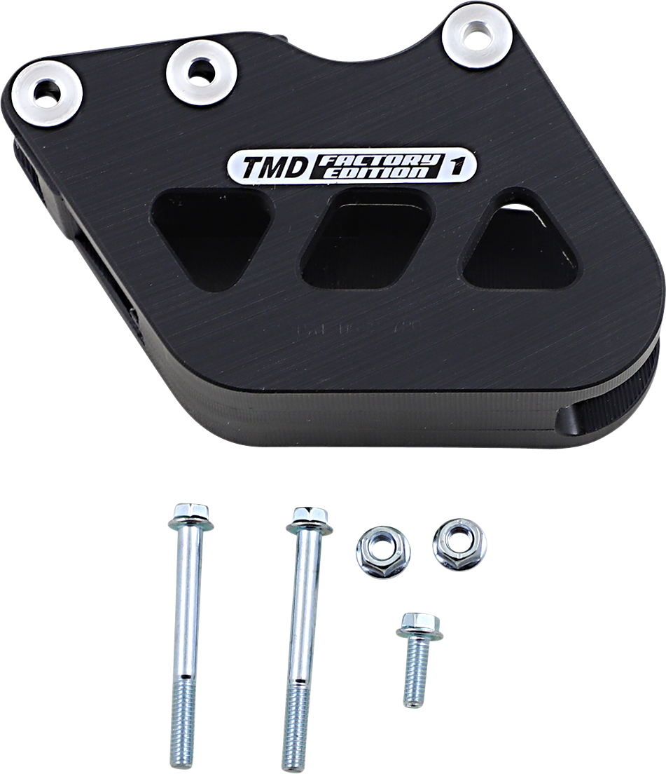 T.M. DESIGNWORKS Chain Guide - Black - Suzuki RCG-SMX-BK